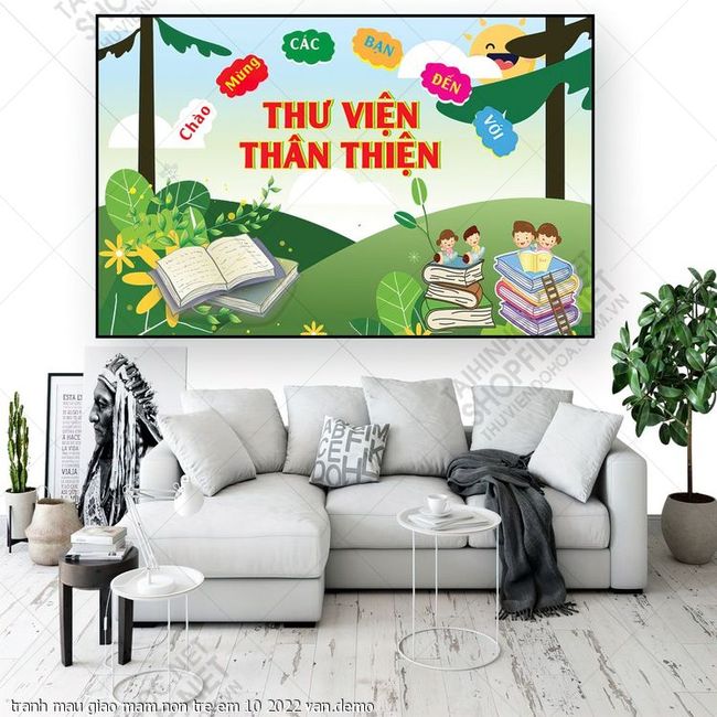tranh mau giao mam non tre em 10 2022 van